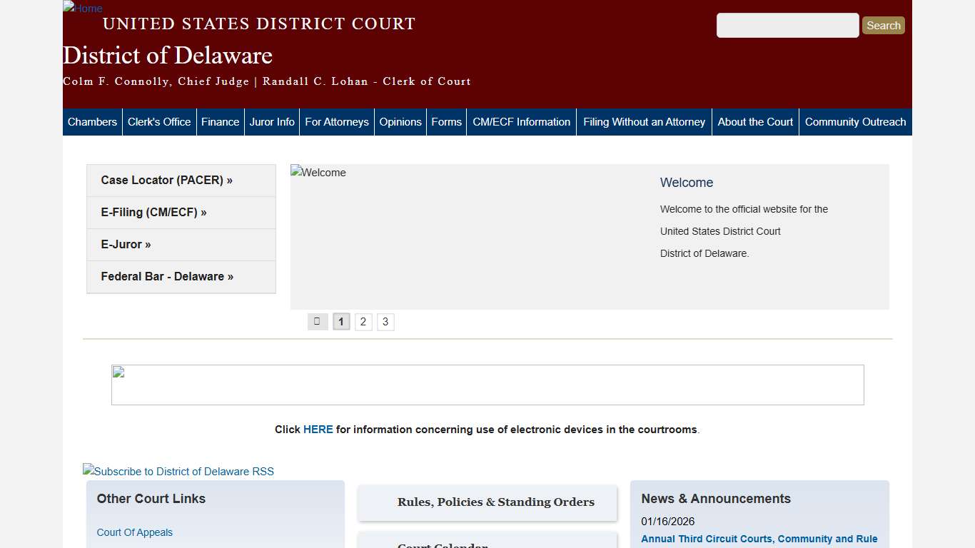 District of Delaware | United States District Court